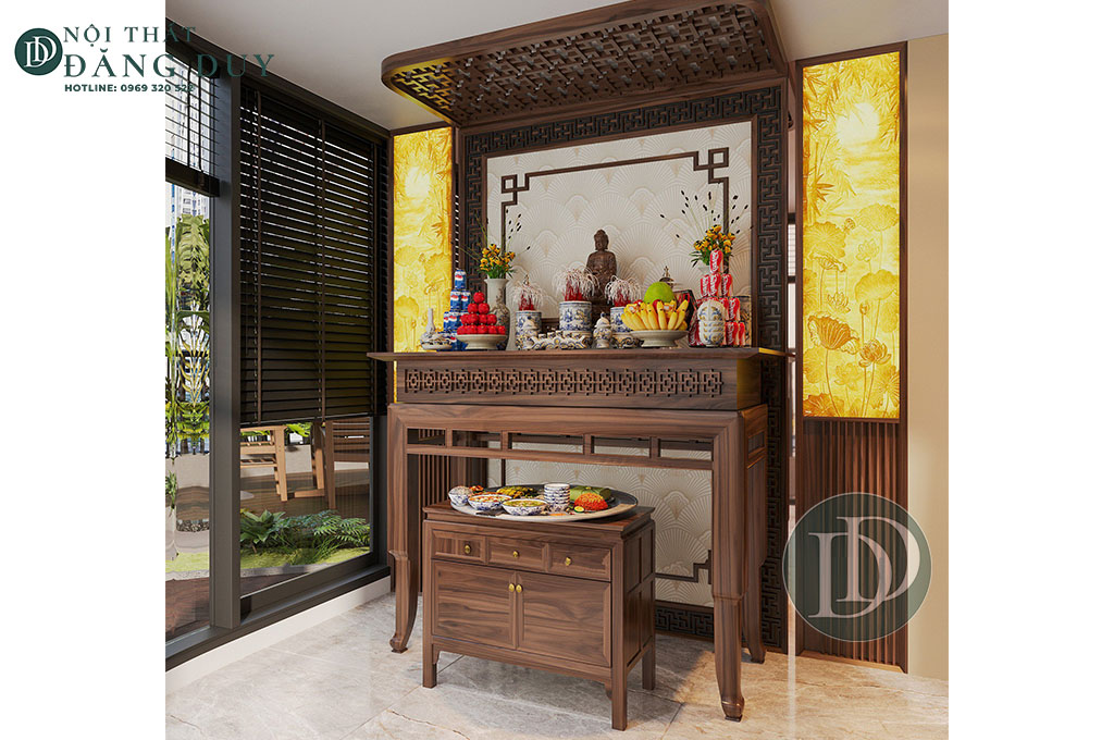 Phòng thờ đơn giản cho chung cư