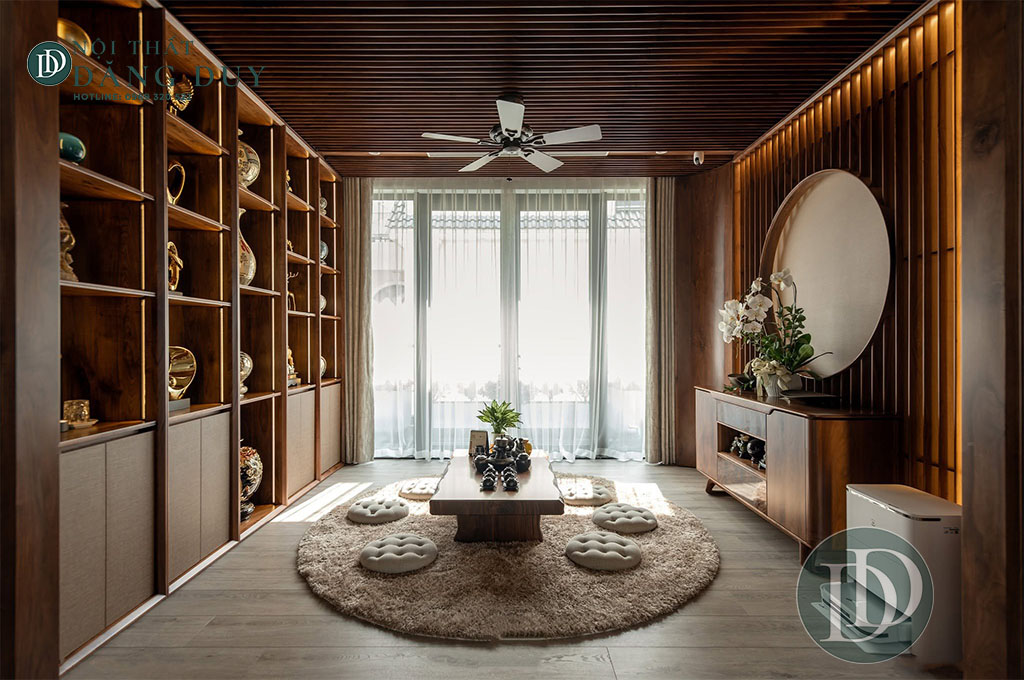 Kệ trang trí, tranh nghệ thuật và vật phẩm décor